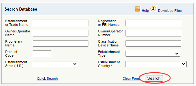 FDA注冊號是什么?FDA注冊號怎么查詢?(圖4) FDA注冊號是什么?FDA注冊號怎么查詢?(圖4)