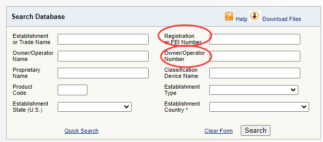 FDA注冊號是什么?FDA注冊號怎么查詢?(圖5) FDA注冊號是什么?FDA注冊號怎么查詢?(圖5)